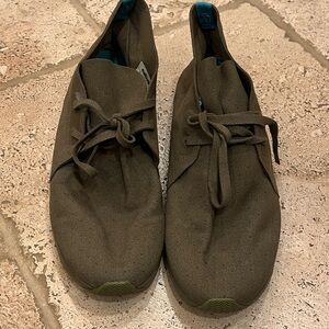 Native Men's Olive Casual Shoes NWOT